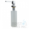 SOAP DISPENSER - BN - SQUARE DESIGN